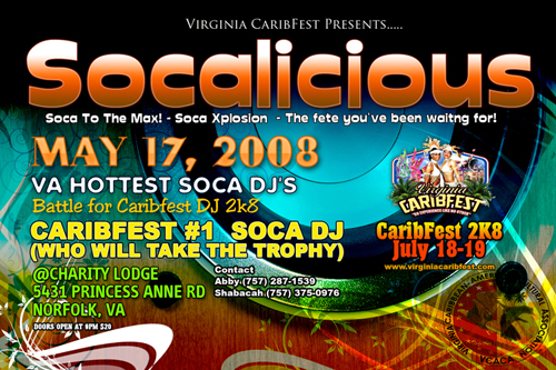 We putting down De reggae music but only for one nite!