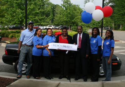 TNCC Student LeShania Blue Receives Car from Virginia Caribbean American Cultural Association